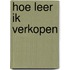 Hoe leer ik verkopen