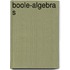 Boole-algebra s