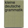 Kleine deutsche grammatik door Visschel