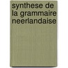 Synthese de la grammaire neerlandaise door Mauquoi