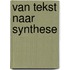 Van tekst naar synthese