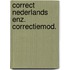 Correct nederlands enz. correctiemod.