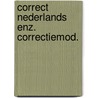 Correct nederlands enz. correctiemod. by Wachter