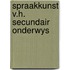 Spraakkunst v.h. secundair onderwys
