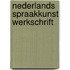 Nederlands spraakkunst werkschrift