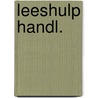 Leeshulp handl. by Morreel