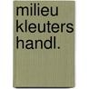 Milieu kleuters handl. door Collaert