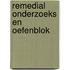 Remedial onderzoeks en oefenblok
