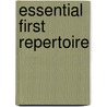 Essential First Repertoire by N. Sugawa