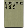 Positions 4 & 5 door N. Dezaire