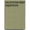 Recommended Repertoire door Onbekend