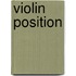 Violin position