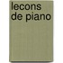 Lecons de Piano