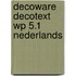 Decoware decotext wp 5.1 Nederlands