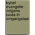 Bybel evangelie volgens lucas in omgangstaal