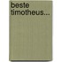 Beste Timotheus...