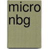 Micro NBG door Onbekend