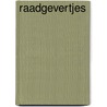 Raadgevertjes by R. Ruthe