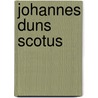 Johannes Duns Scotus by A. Vos