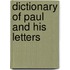 Dictionary of paul and his letters