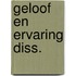 Geloof en ervaring diss.