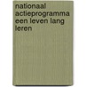 Nationaal actieprogramma Een leven lang leren door W