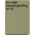 WRR W98 belastingheffing en ICT