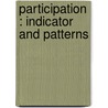 Participation : indicator and patterns by W