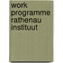 Work programme Rathenau Instituut