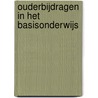 Ouderbijdragen in het basisonderwijs by Unknown