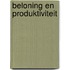 Beloning en produktiviteit
