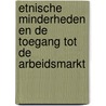 Etnische minderheden en de toegang tot de arbeidsmarkt door Onbekend
