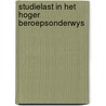 Studielast in het hoger beroepsonderwys by Unknown