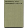Klein macro econ. niet-evenwichtsmodel door Draper