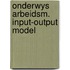 Onderwys arbeidsm. input-output model