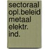 Sectoraal opl.beleid metaal elektr. ind.