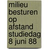 Milieu besturen op afstand studiedag 8 juni 88 door Onbekend