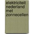 Elektriciteit nederland met zonnecellen
