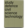 Study defence civil science technology by Craig Thomas