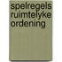 Spelregels ruimtelyke ordening