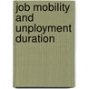 Job mobility and unployment duration by Jacques Hartog