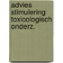 Advies stimulering toxicologisch onderz.