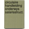 Circulaire handleiding onderwys salarisstruct. door Onbekend