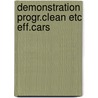 Demonstration progr.clean etc eff.cars by Rykeboer
