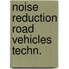 Noise reduction road vehicles techn. door Kenneth J. Meier