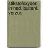 Stikstofoxyden in ned. buitenl. verzur. door Aalst