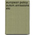 European policy autom.emissions etc