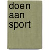 Doen aan sport door Marcel Marlier