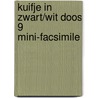 Kuifje in zwart/wit doos 9 mini-facsimile door Hergé