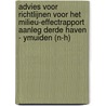 Advies voor richtlijnen voor het milieu-effectrapport Aanleg Derde Haven - Ymuiden (N-H) door Onbekend